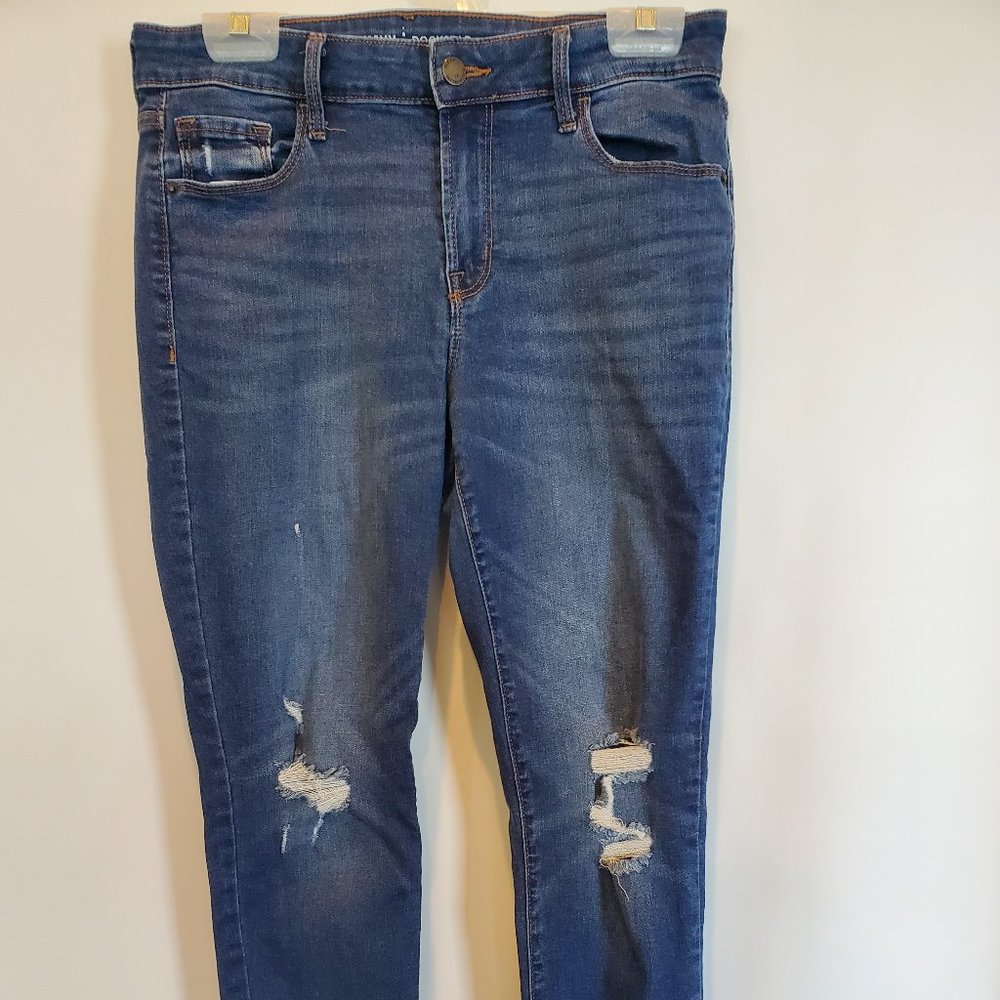 Old Navy Rock Star Blue Jeans Size 8